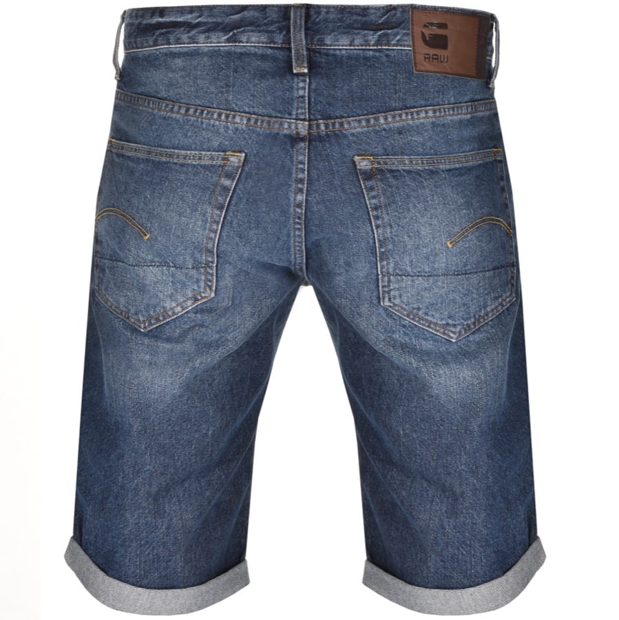 Alternative Image for ProductG Star Raw 3301 Denim Shorts Navy2